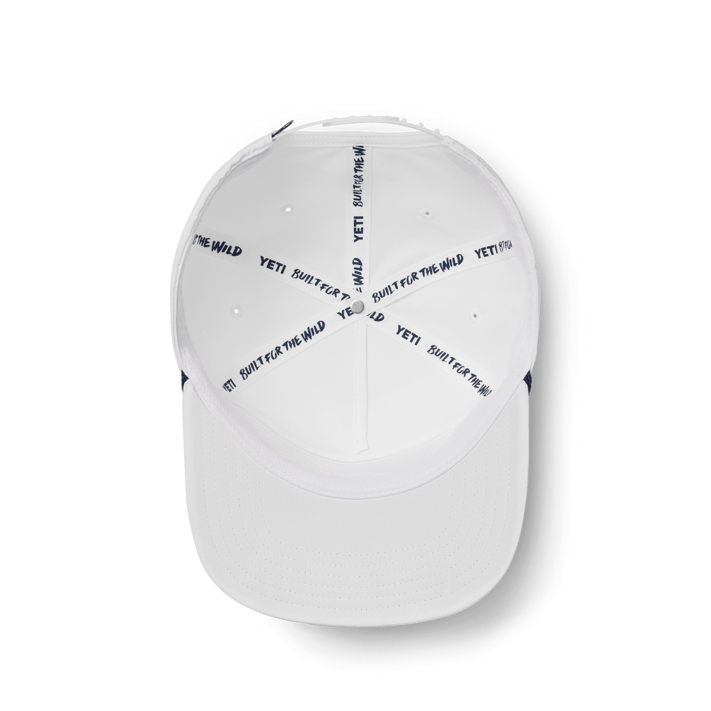 Wildly Stronger Badge Flat Brim Rope Hat