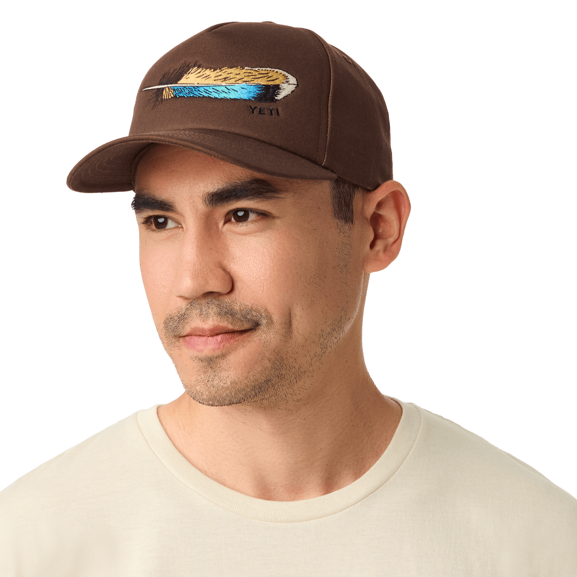 YETI® Wetlands Duck Feather Mid Pro Flat Brim Hat