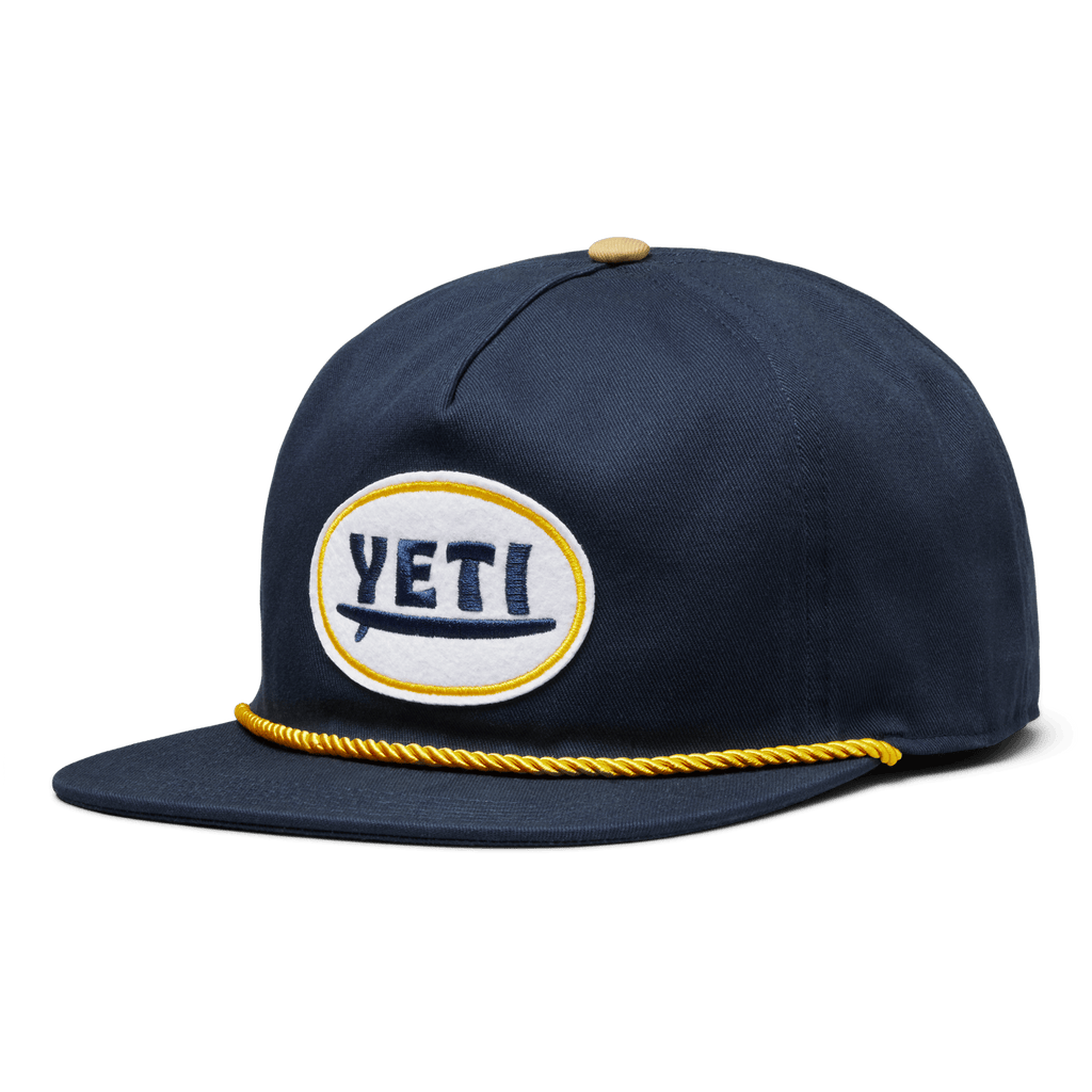 YETI Big Wave Flat Brim Rope Hat