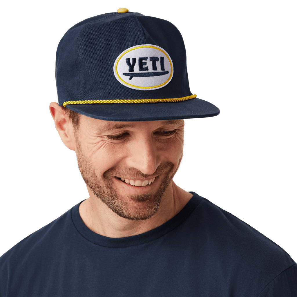 YETI Big Wave Flat Brim Rope Hat