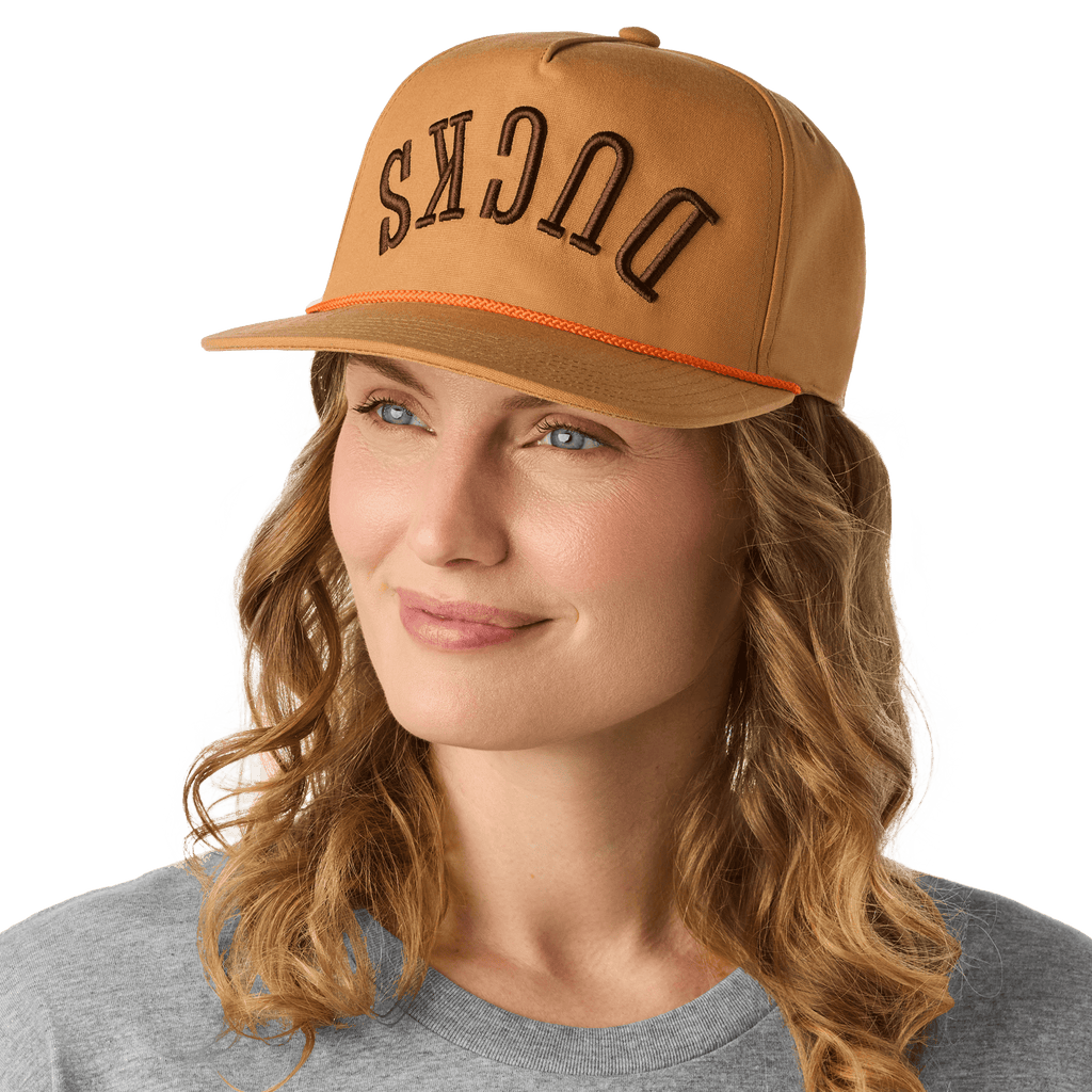 Dead Ducks Flat Brim Rope Hat
