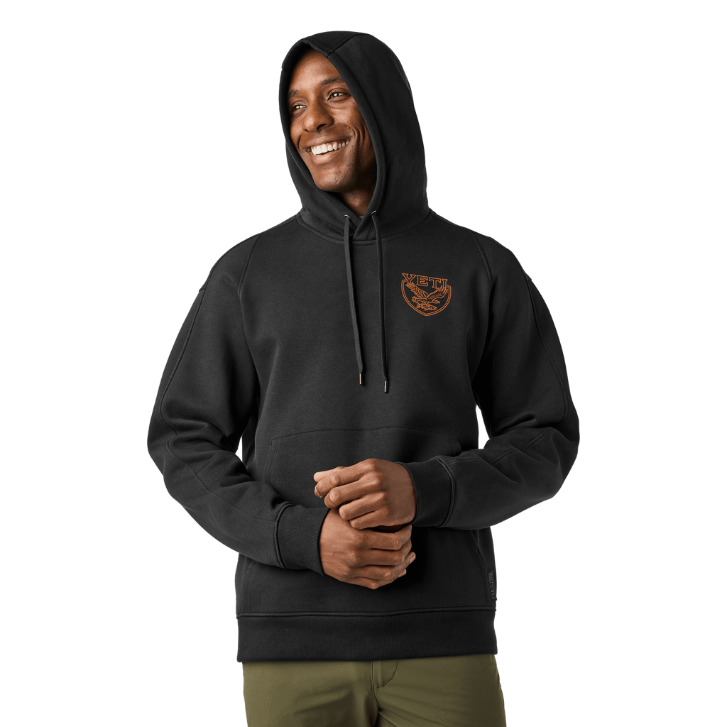 YETI® Eagle Badge Fleece Hoodie